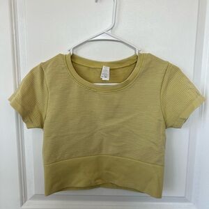 Aerie Ribbed active Crop Top